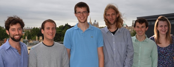 Group photo of the members of Foalab in August 2012