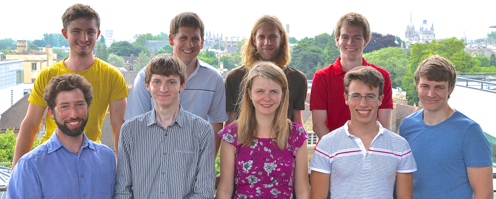 Group photo of members of Foalb in July 2014