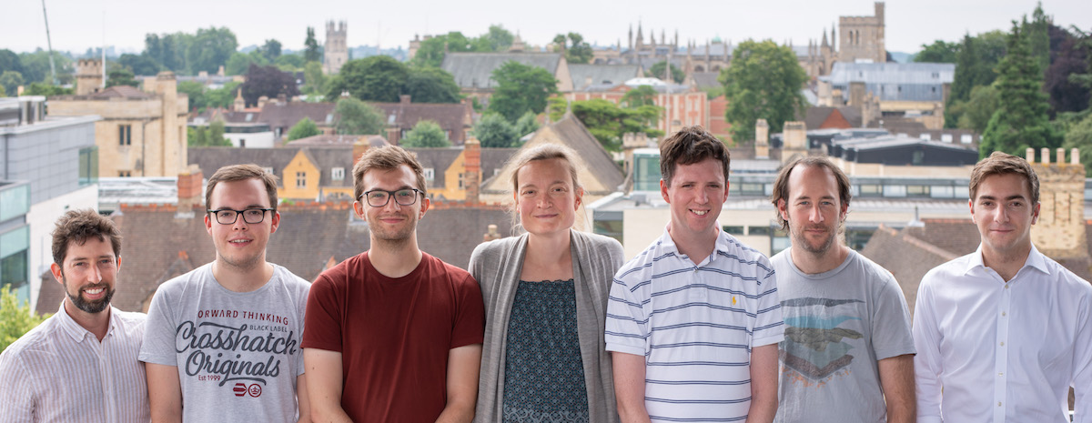 Group photo of the members of Foalab in July 2018