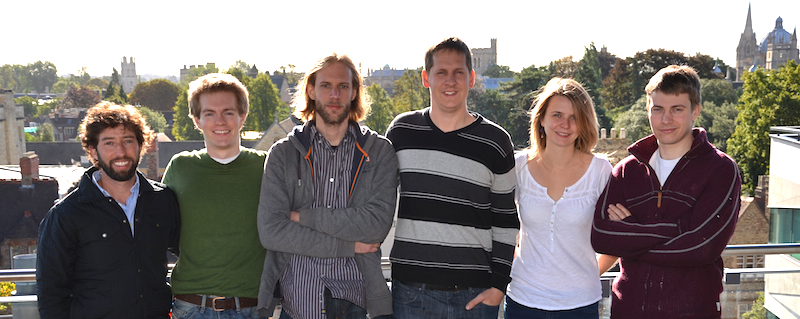 Group photo of the members of Foalab in October 2013